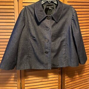 Briggs New York Denim Dark Blue Jean Swing Jacket